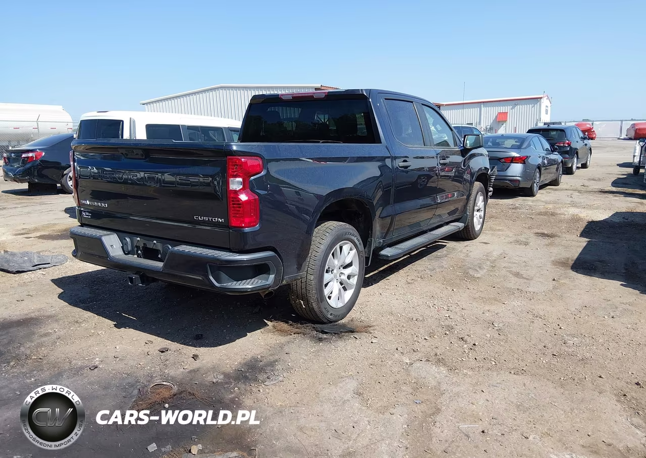 2022 Chevrolet Silverado 1500 2Wd Short Bed Custom VIN:1GCPABEK2NZ552488 - 4