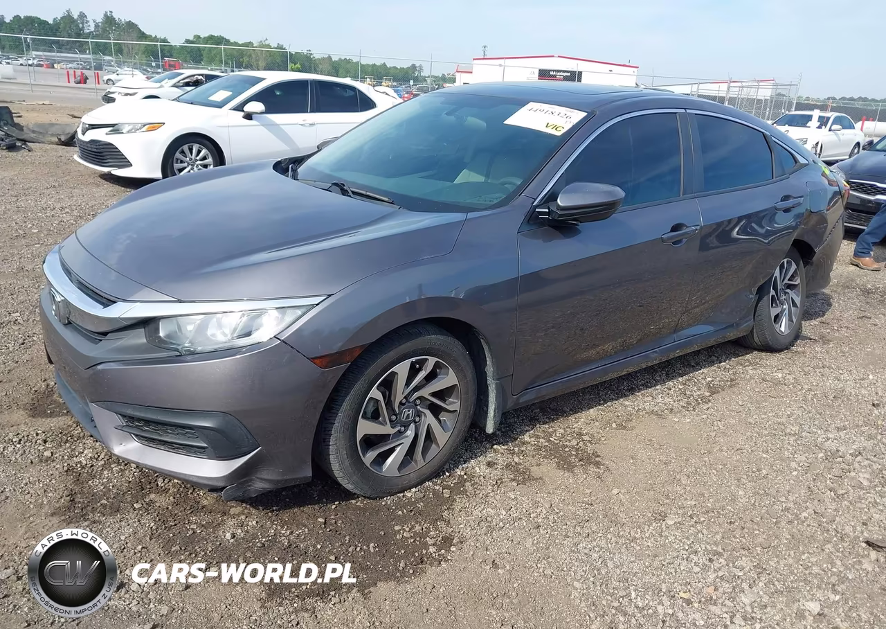 2018 Honda Civic Ex VIN:2HGFC2F70JH547608 - 2