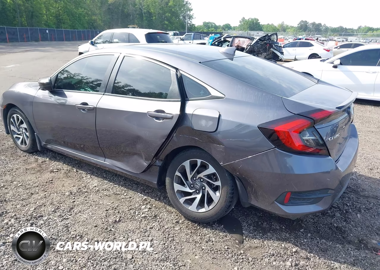 2018 Honda Civic Ex VIN:2HGFC2F70JH547608 - 3
