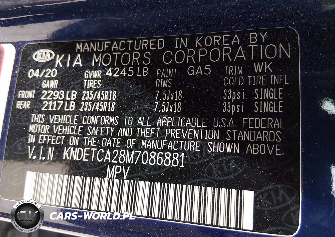 2021 Kia Seltos Sx Turbo VIN:KNDETCA28M7086881 - 9