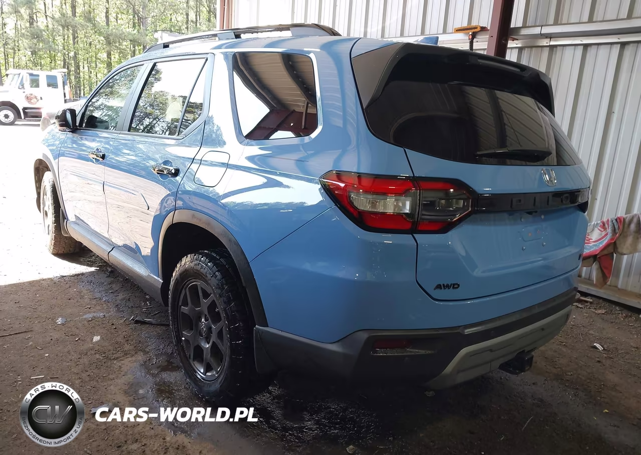 2025 Honda Pilot Trailsport VIN:5FNYG1H66SB028337 - 3