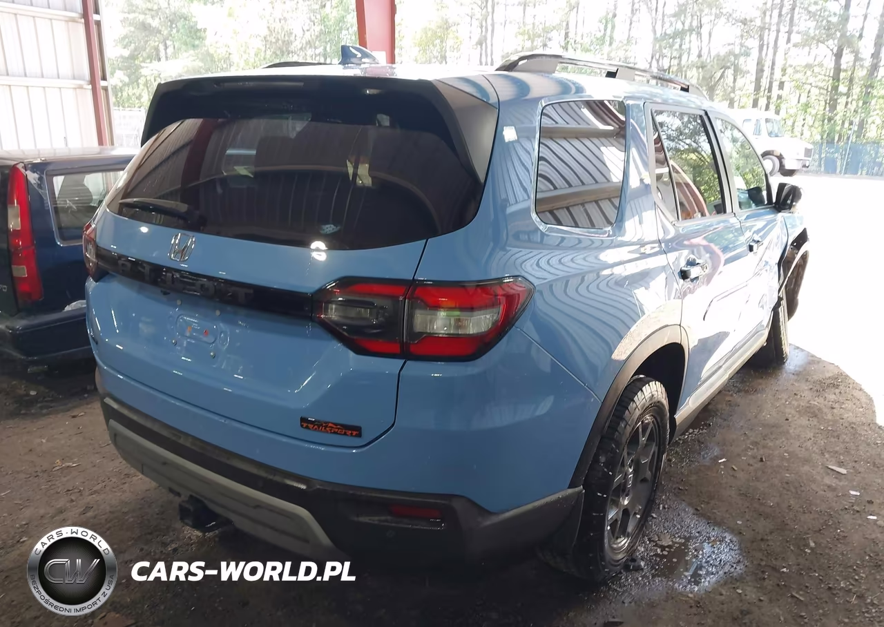 2025 Honda Pilot Trailsport VIN:5FNYG1H66SB028337 - 4