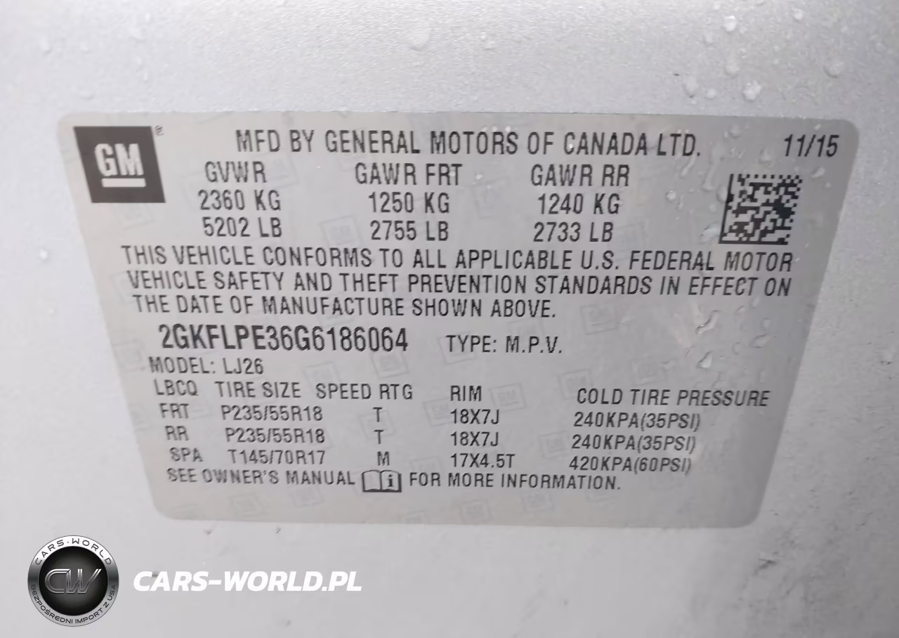 2016 GMC Terrain Slt VIN:2GKFLPE36G6186064 - 9