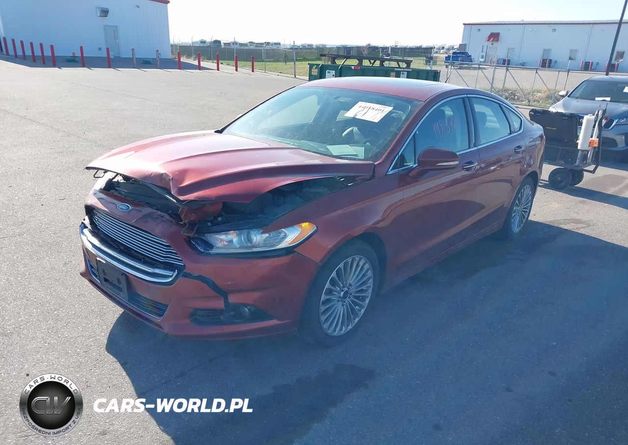 2014 Ford Fusion Titanium VIN:3FA6P0K98ER333190 - 2