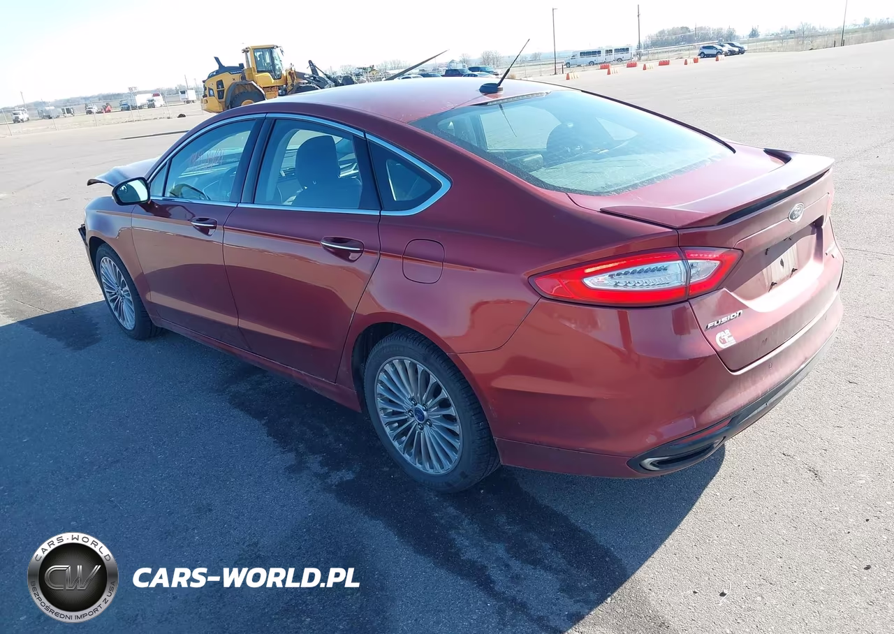 2014 Ford Fusion Titanium VIN:3FA6P0K98ER333190 - 3