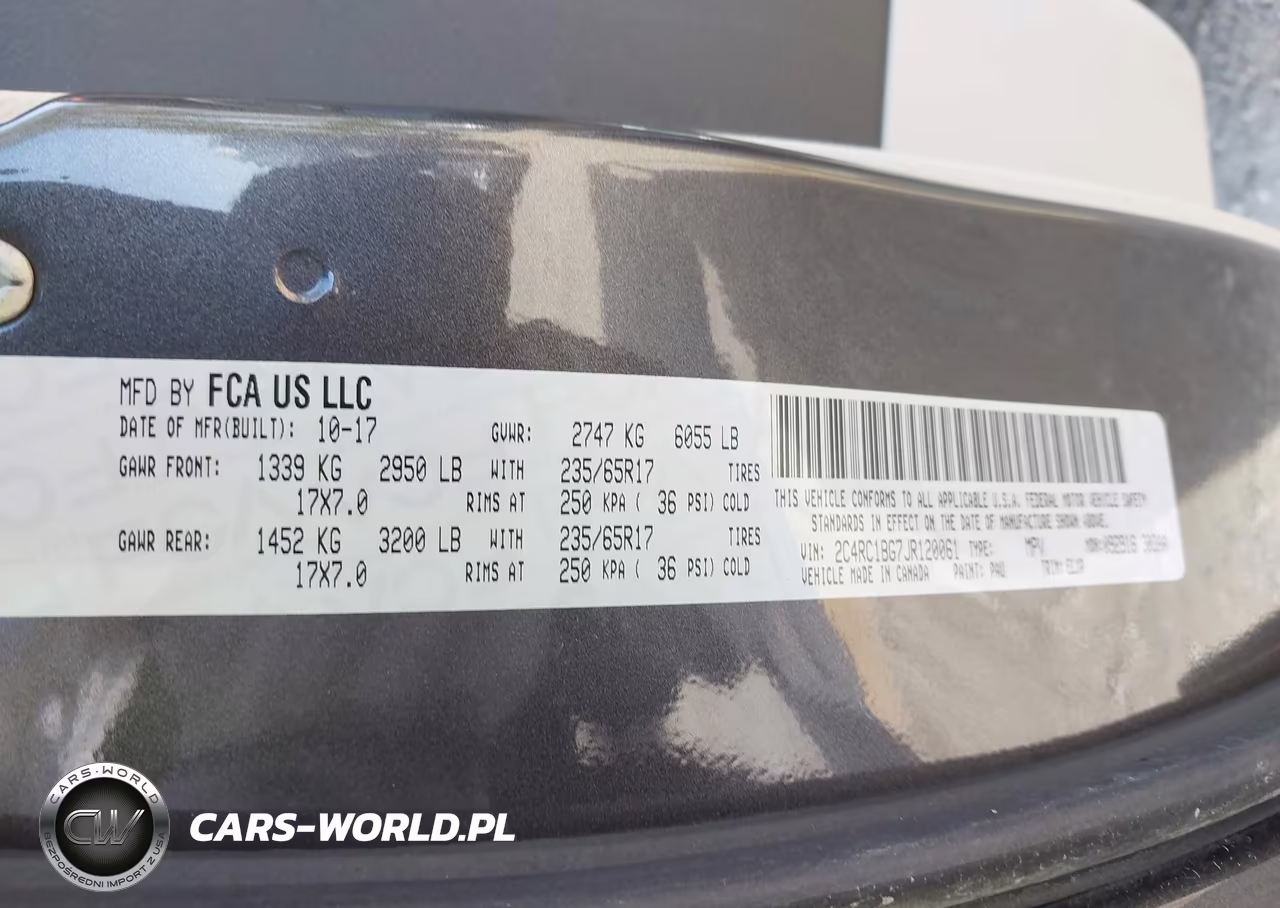 2018 Chrysler Pacifica Touring L VIN:2C4RC1BG7JR120061 - 9
