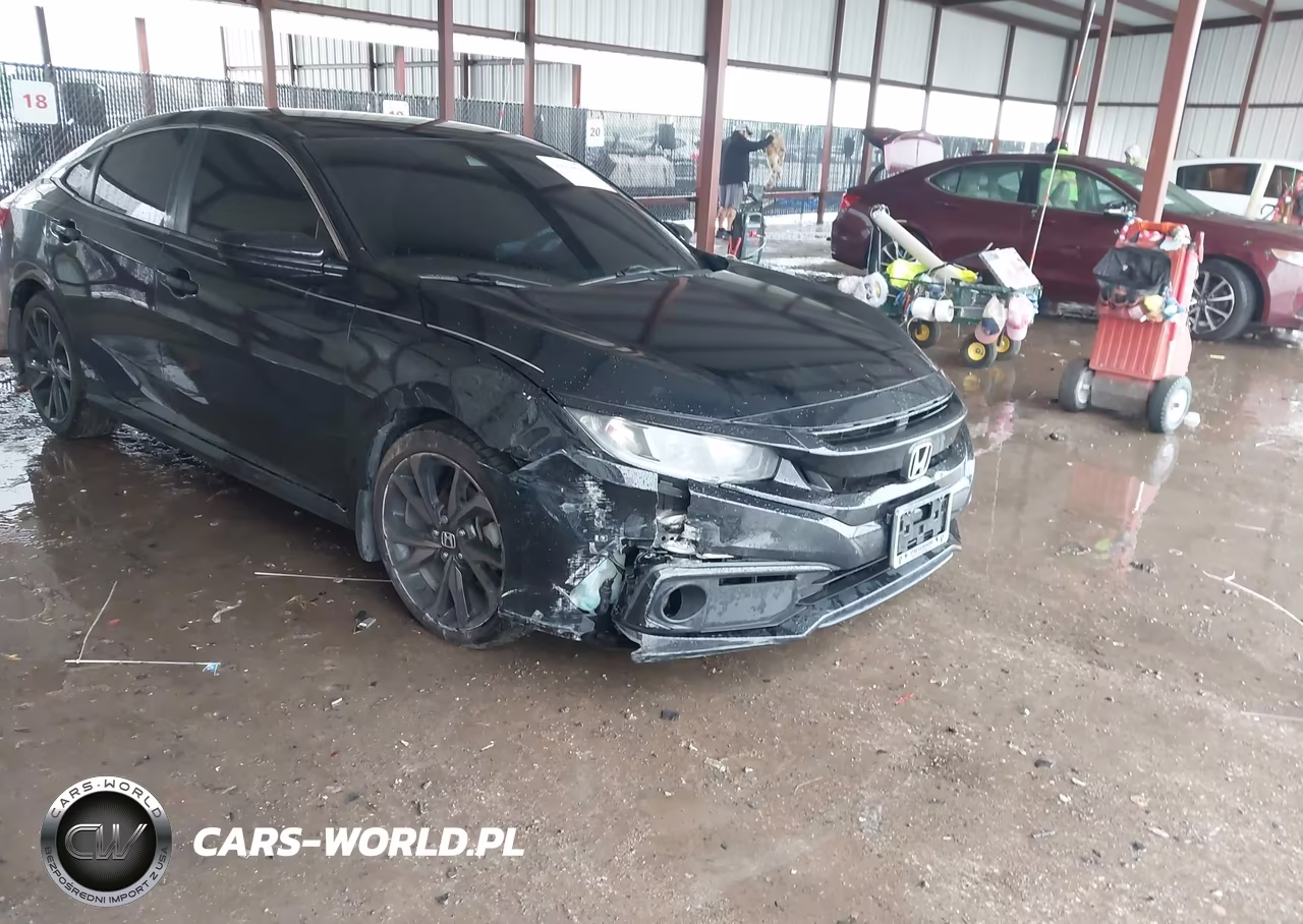 2019 Honda Civic Sport VIN:19XFC2F83KE040836 - 5