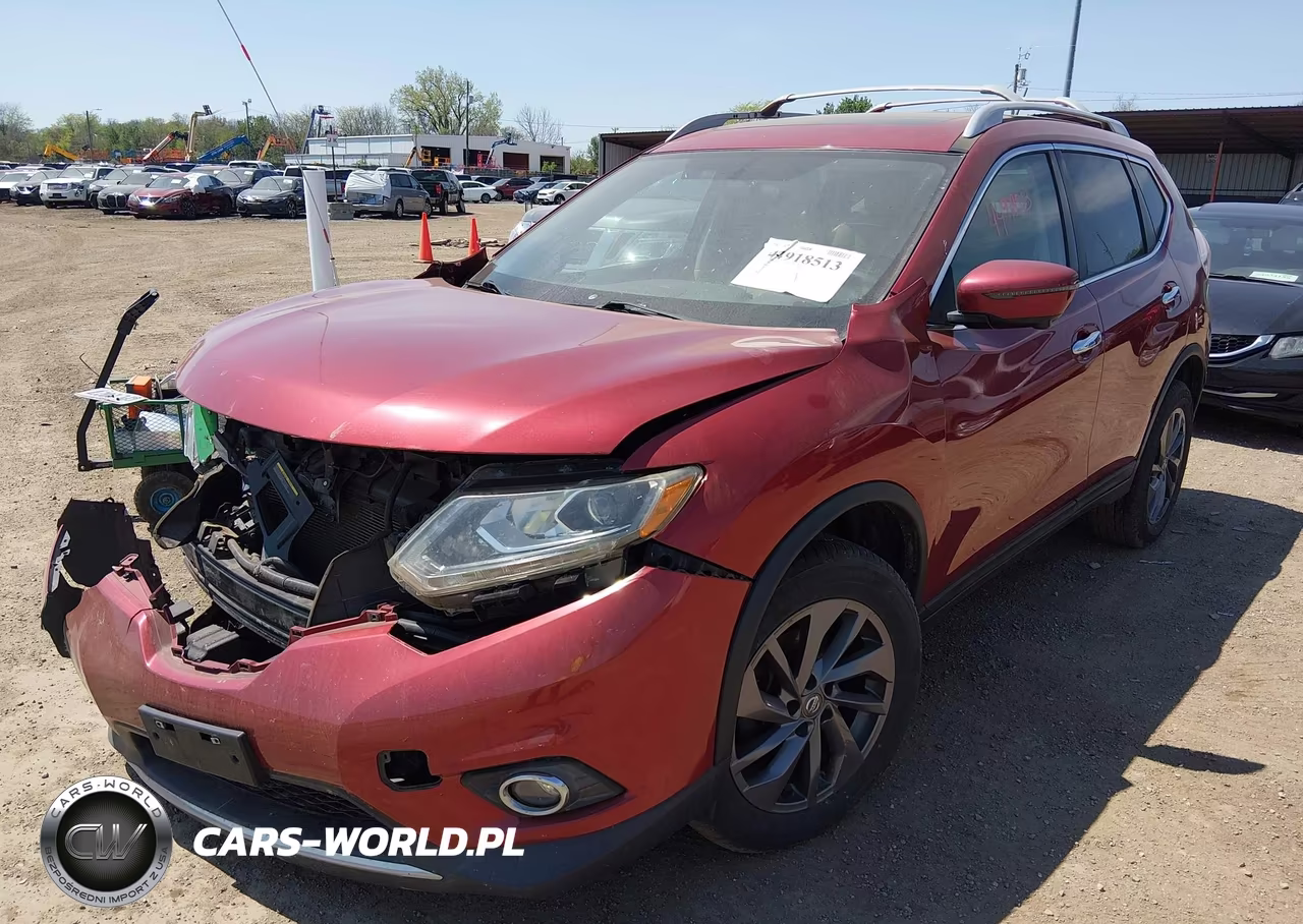 2016 Nissan Rogue Sl VIN:5N1AT2MV3GC852795 - 2