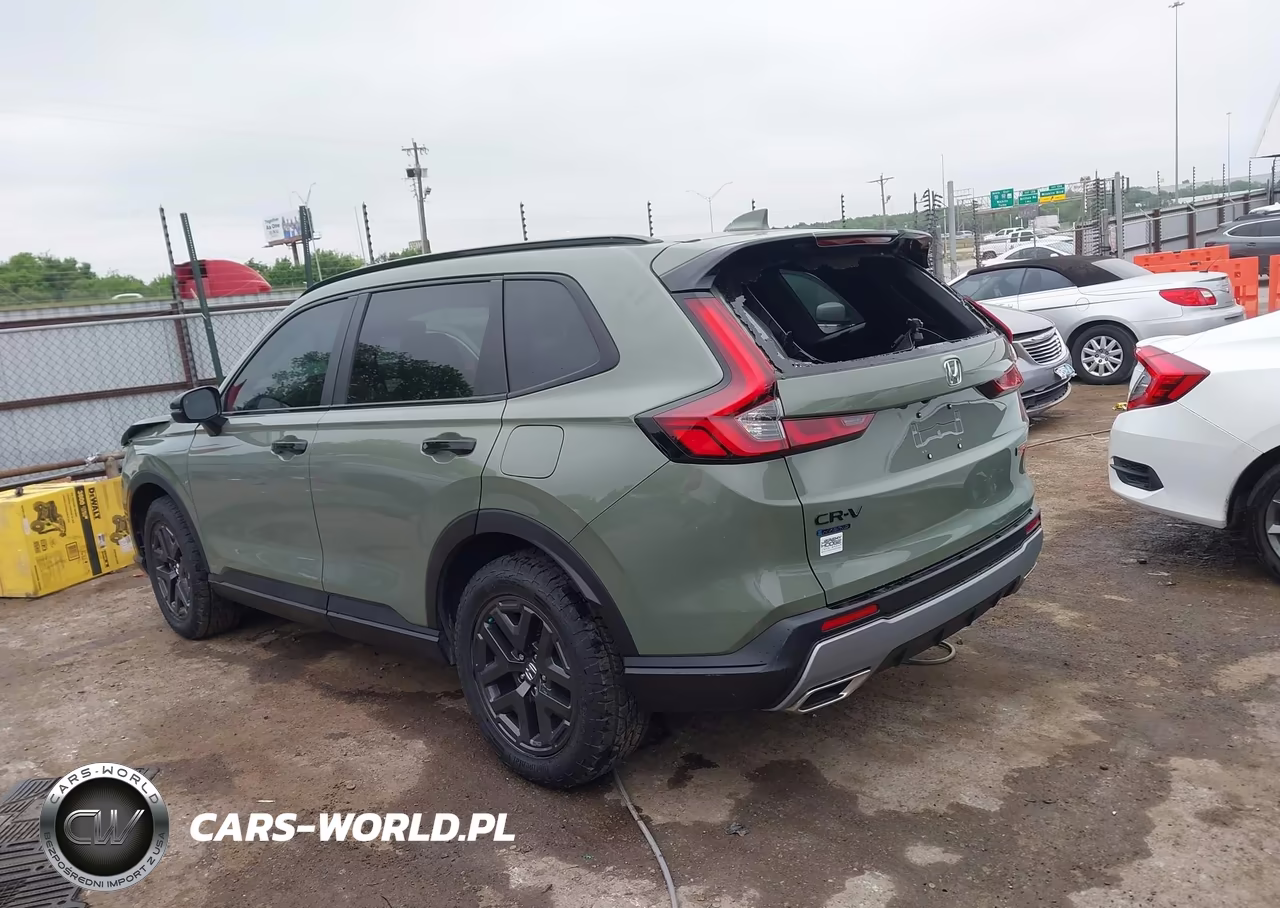 2026 Honda Cr-V Hybrid Awd Trailsport VIN:7FARS6H64TE025488 - 3