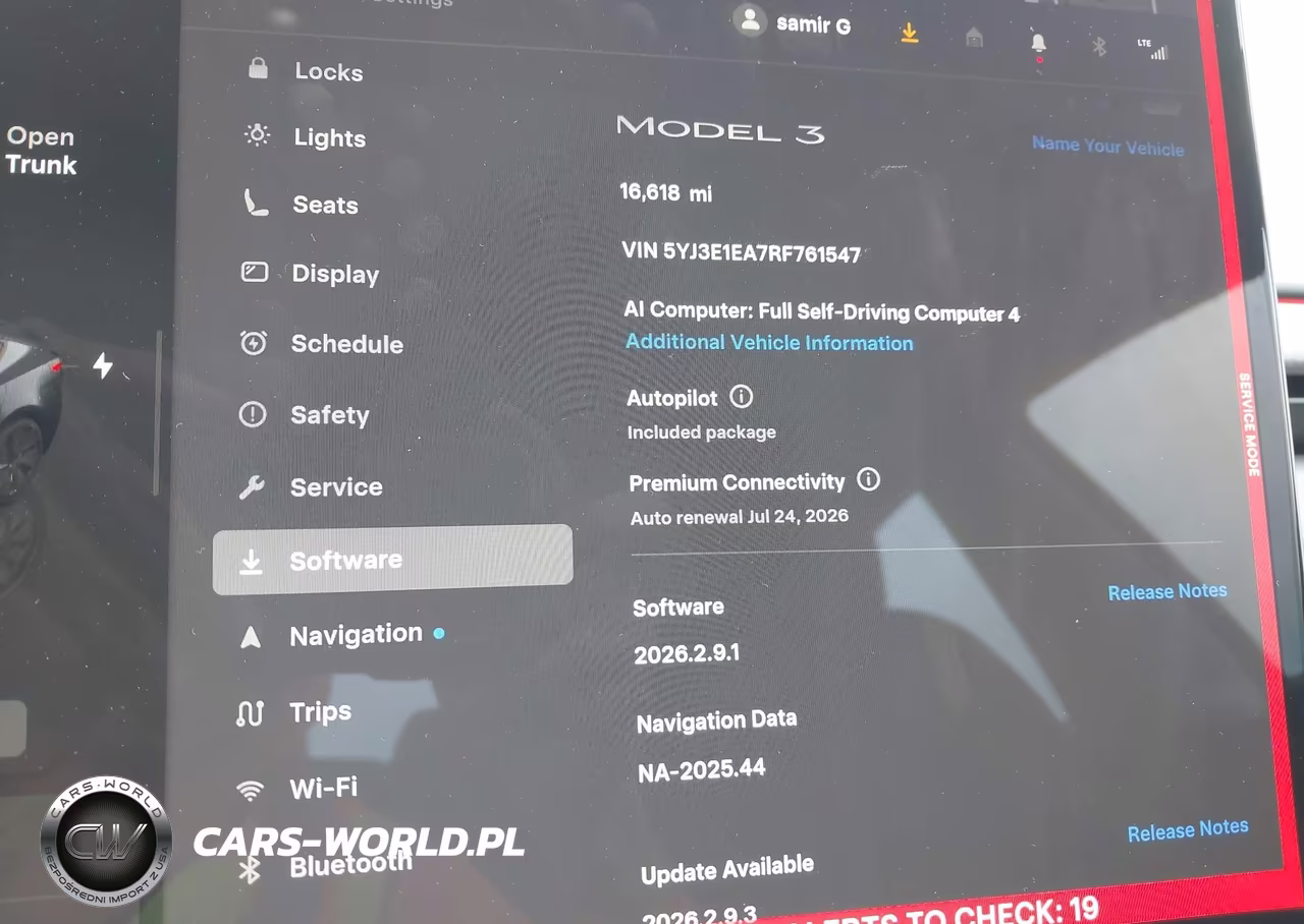 2024 Tesla Model 3 Long Range Dual Motor All-Wheel Drive-Rear-Wheel Drive VIN:5YJ3E1EA7RF761547 - 19
