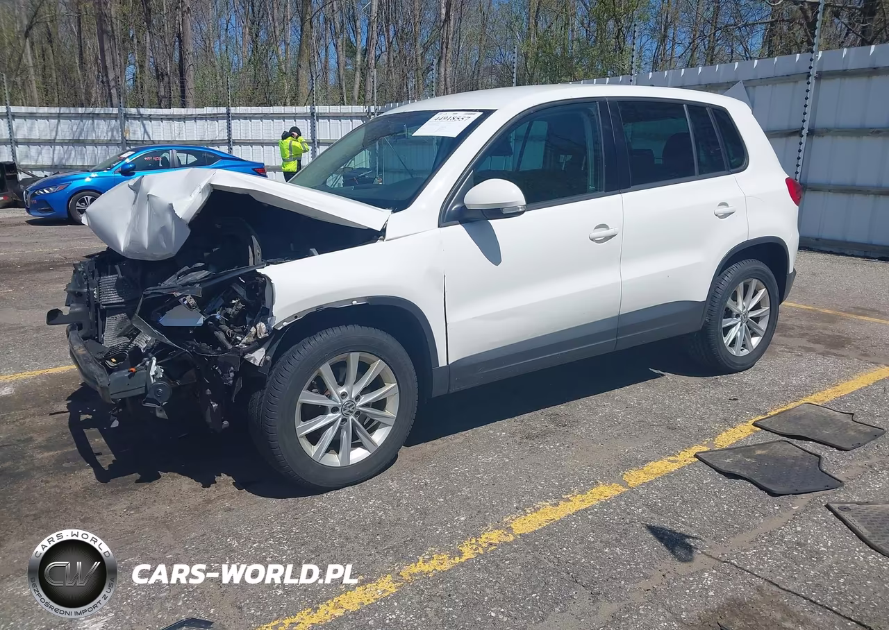 2014 Volkswagen Tiguan Se VIN:WVGBV3AX8EW512113 - 2