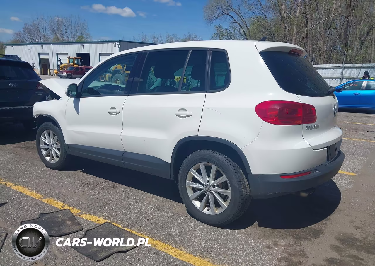 2014 Volkswagen Tiguan Se VIN:WVGBV3AX8EW512113 - 3