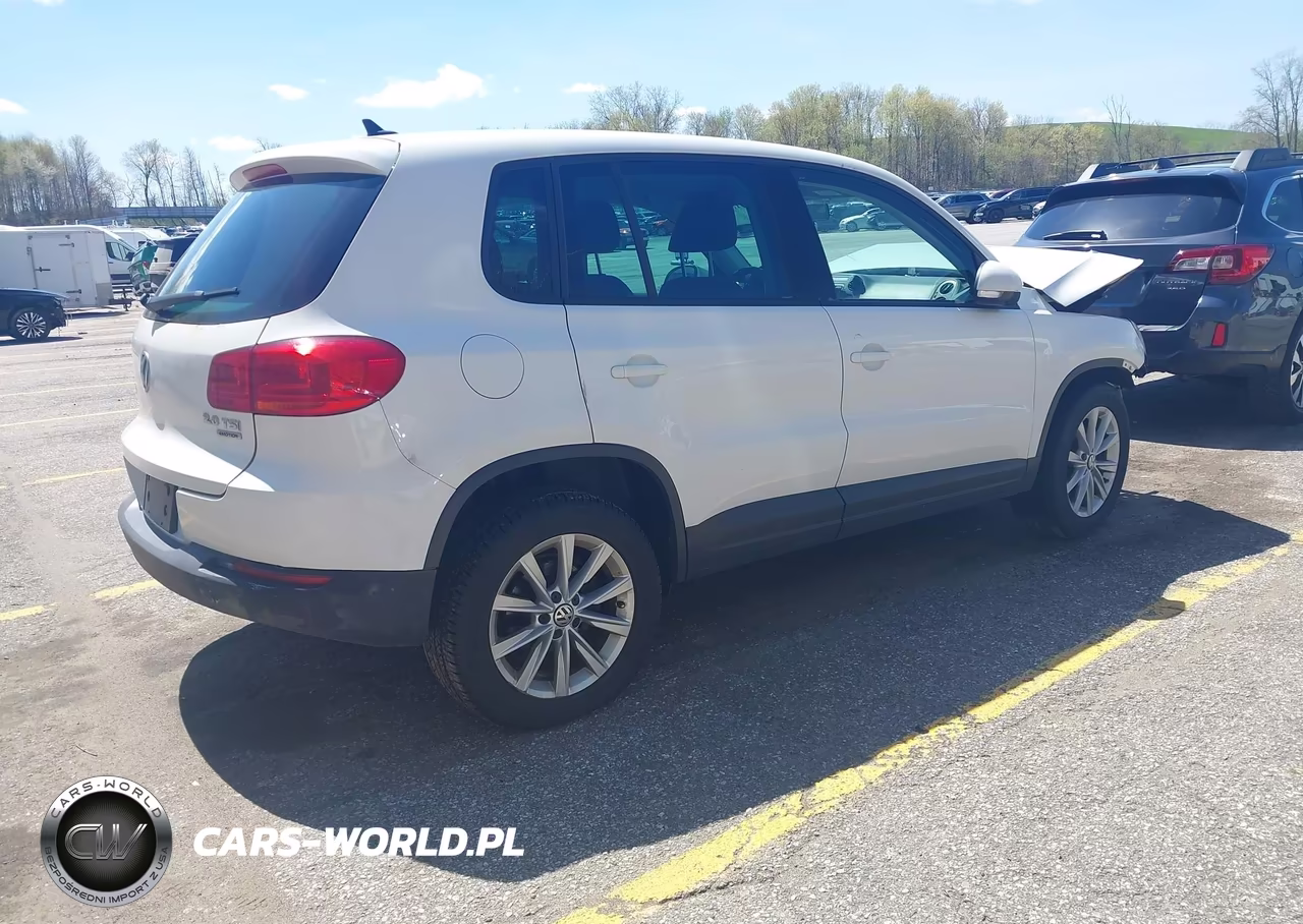 2014 Volkswagen Tiguan Se VIN:WVGBV3AX8EW512113 - 4