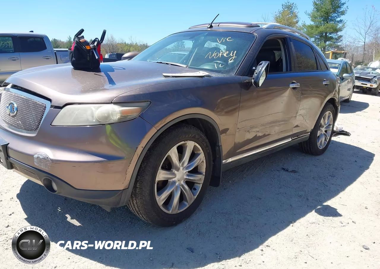2008 Infiniti Fx35 VIN:JNRAS08W88X208542 - 2