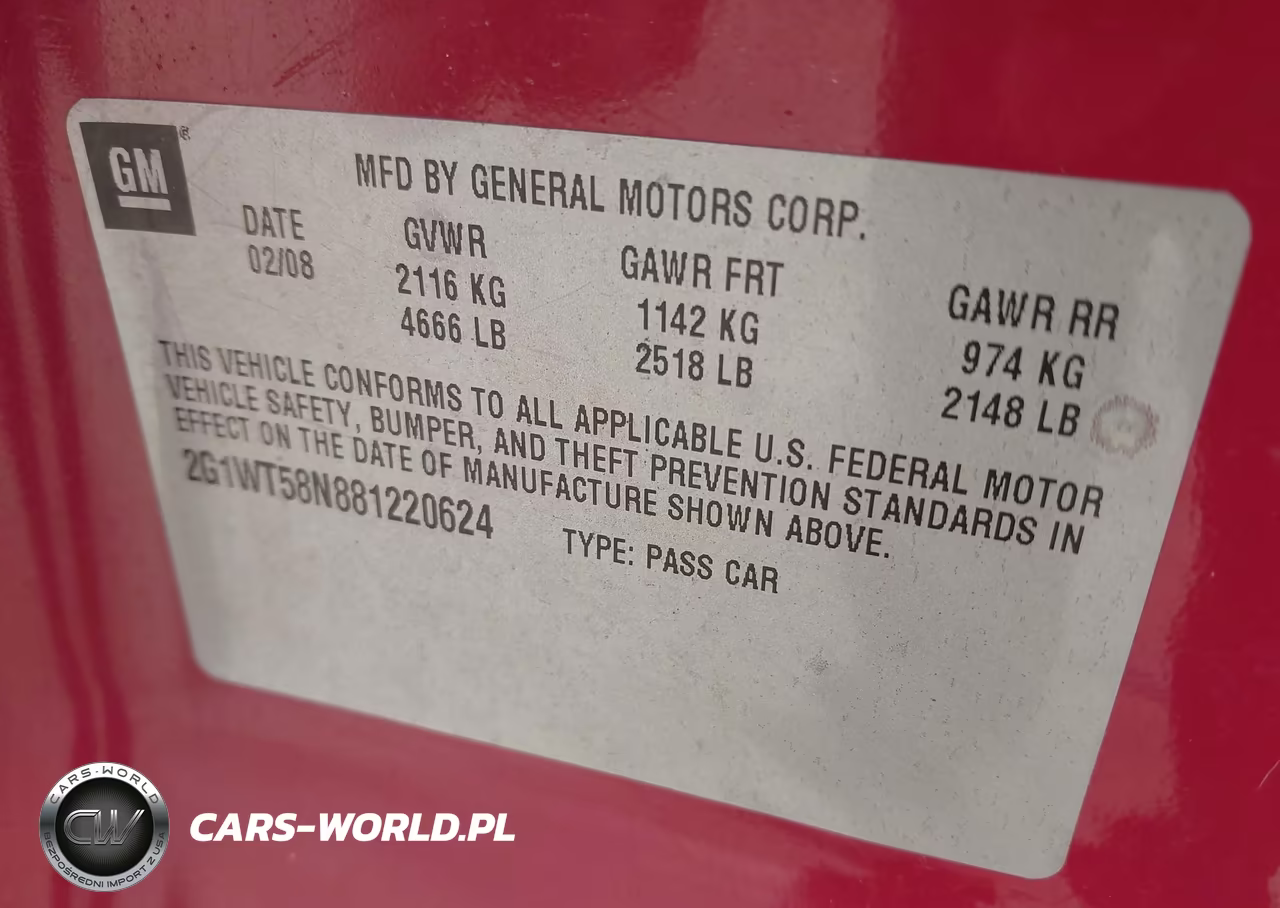 2008 Chevrolet Impala Lt VIN:2G1WT58N881220624 - 9