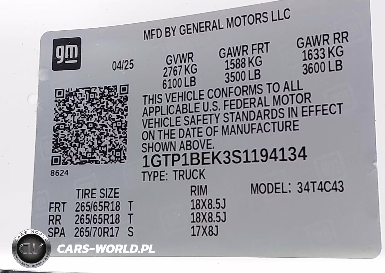 2025 GMC Canyon 2Wd Elevation VIN:1GTP1BEK3S1194134 - 9