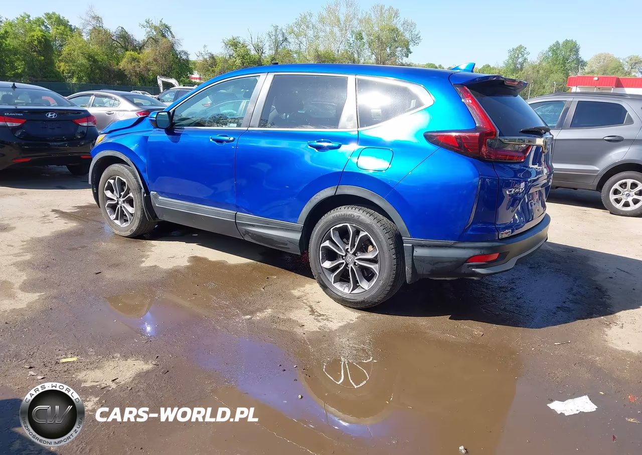 2020 Honda Cr-V Awd Ex VIN:7FARW2H56LE009703 - 3