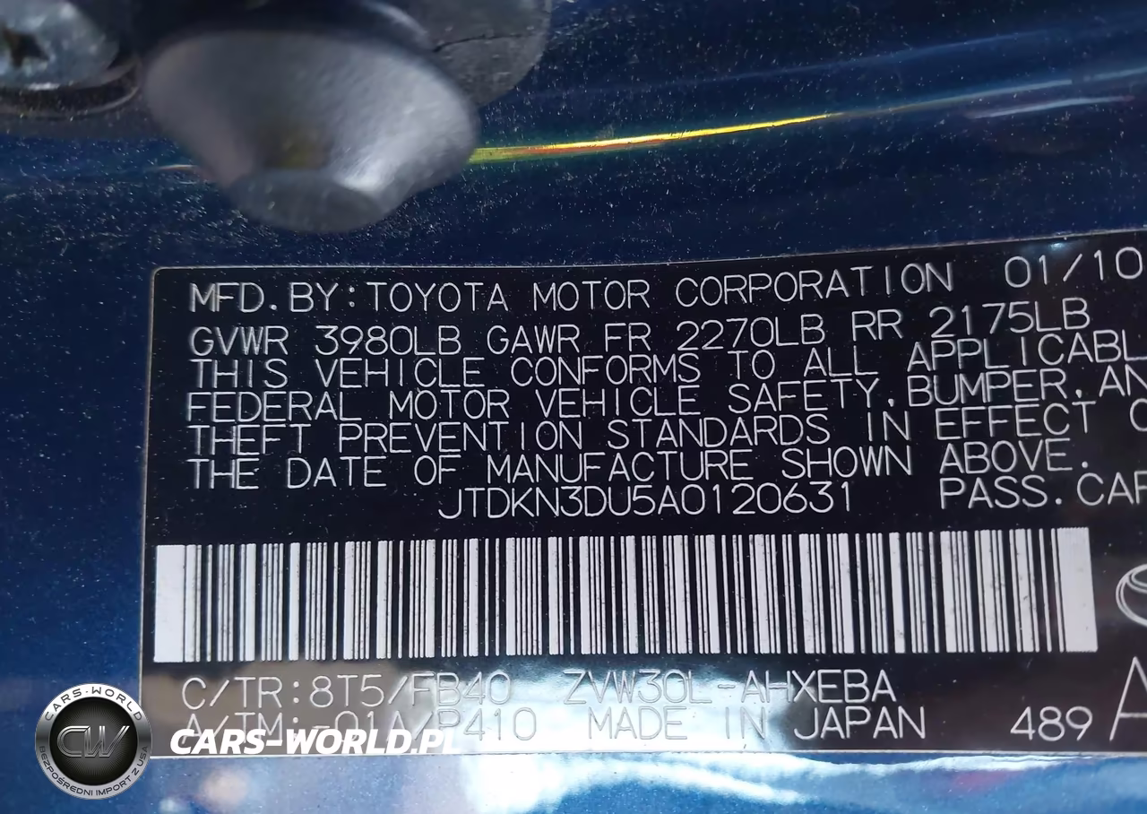 2010 Toyota Prius Iii VIN:JTDKN3DU5A0120631 - 9