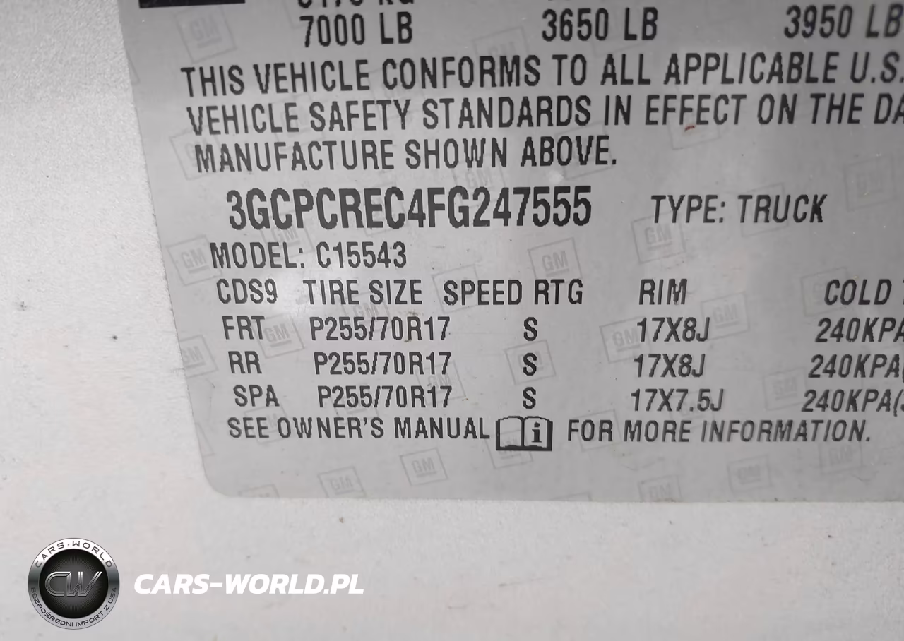 2015 Chevrolet Silverado 1500 1Lt VIN:3GCPCREC4FG247555 - 9