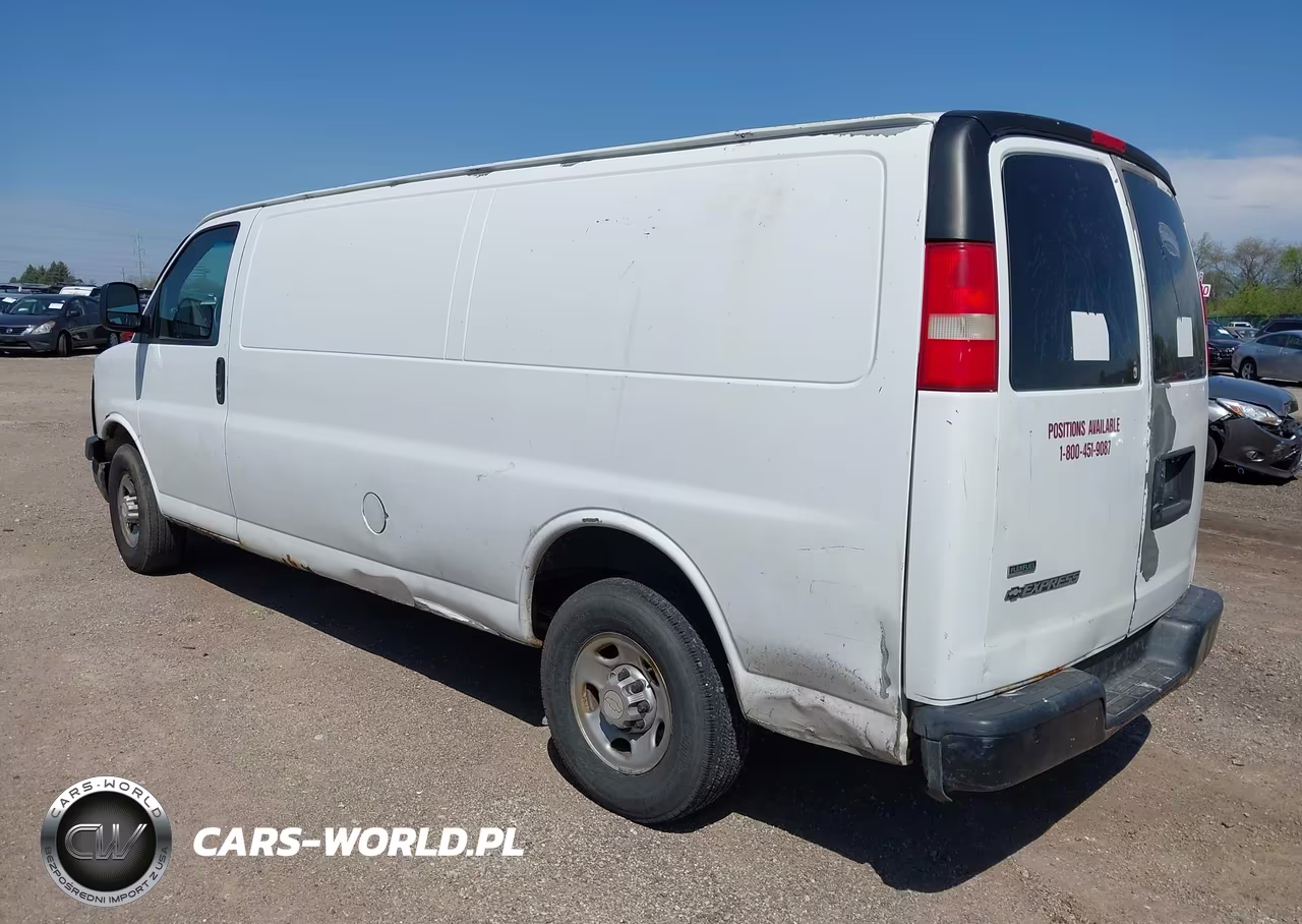 2010 Chevrolet Express 3500 Work Van VIN:1GC2GUBG0A1182137 - 3