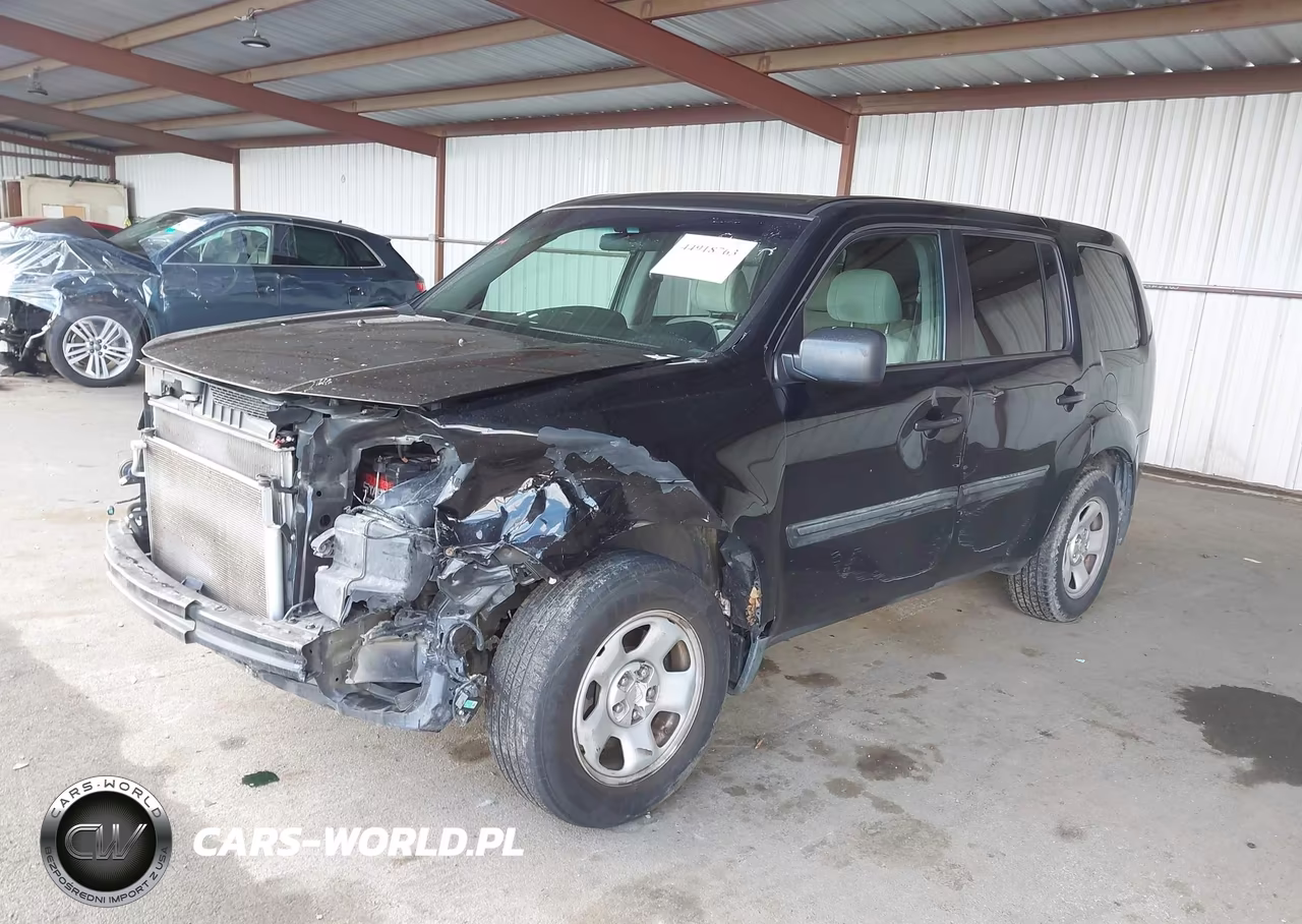 2015 Honda Pilot Lx VIN:5FNYF3H2XFB029766 - 2