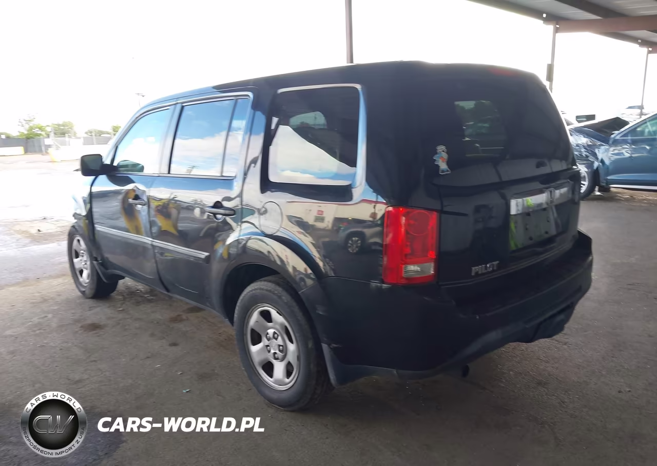 2015 Honda Pilot Lx VIN:5FNYF3H2XFB029766 - 3