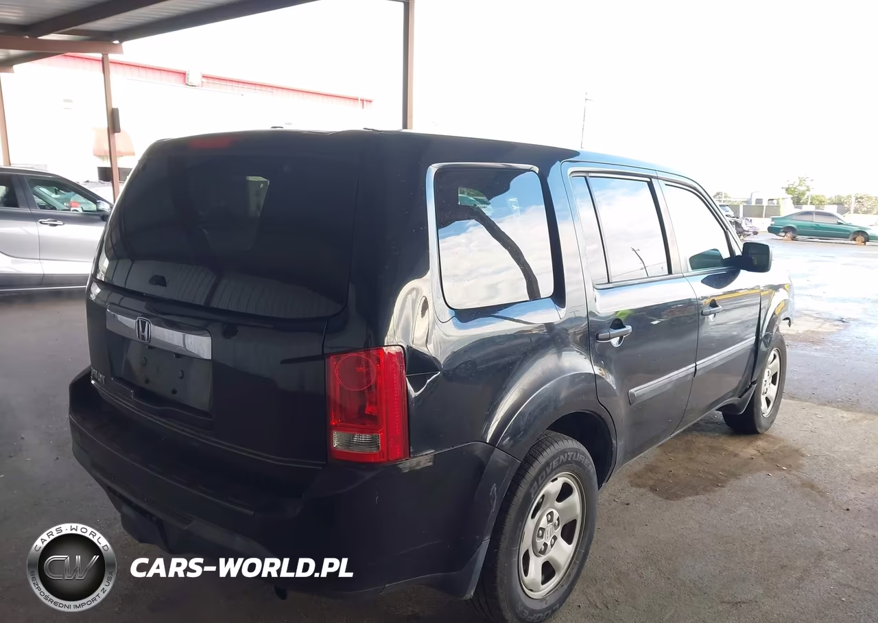 2015 Honda Pilot Lx VIN:5FNYF3H2XFB029766 - 4
