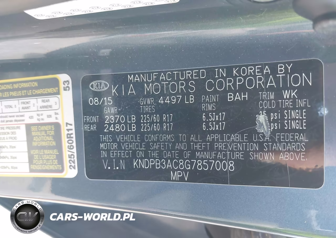 2016 Kia Sportage Lx VIN:KNDPB3AC8G7857008 - 9