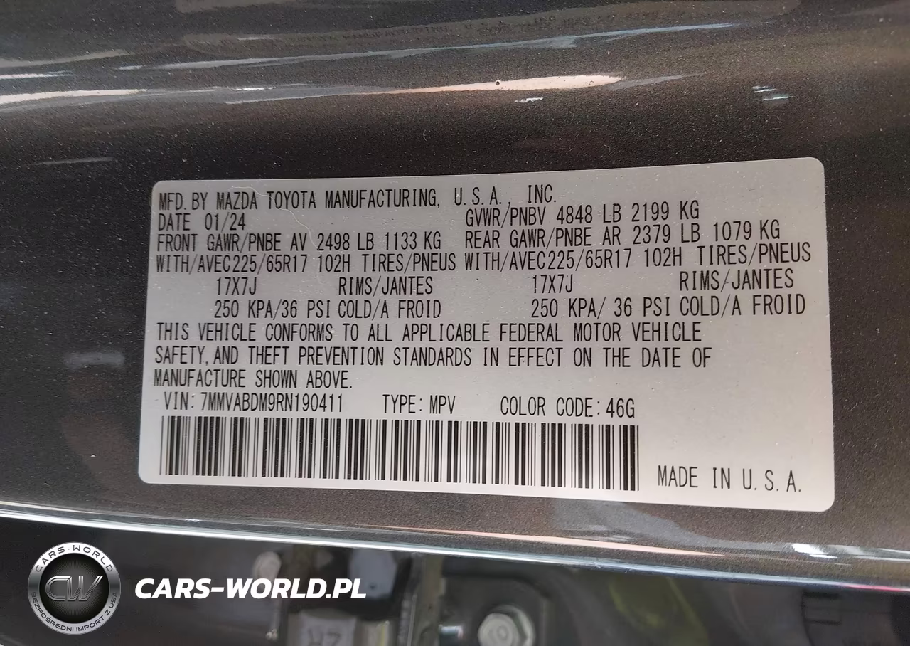 2024 Mazda Cx-50 2.5 S Premium VIN:7MMVABDM9RN190411 - 9