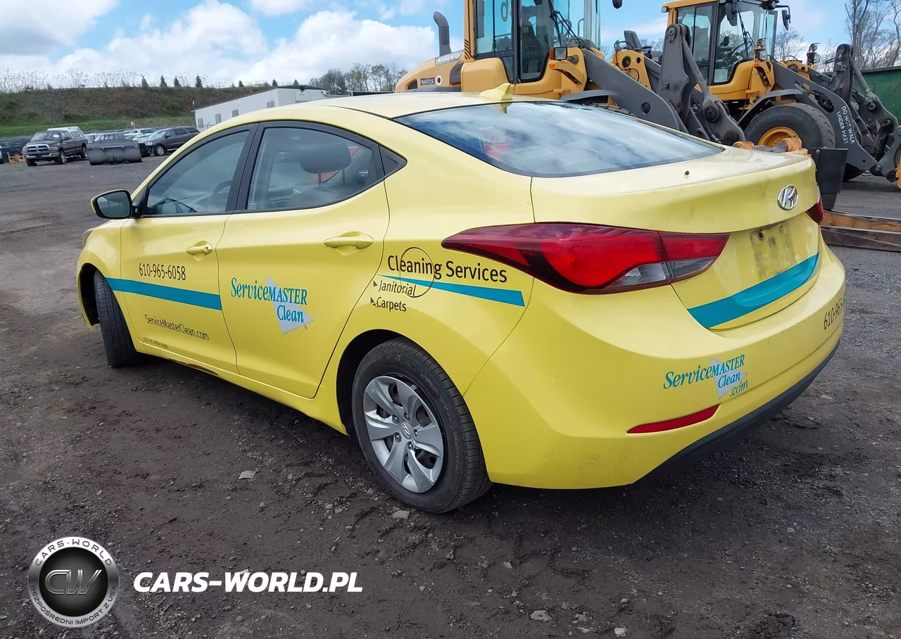 2016 Hyundai Elantra Se VIN:5NPDH4AE9GH712354 - 3