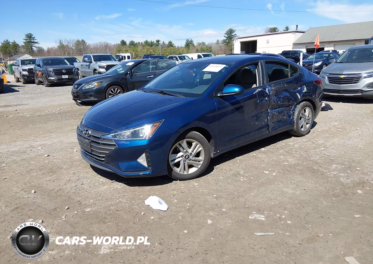 2020 Hyundai Elantra Sel VIN:5NPD84LF4LH572634 - 2