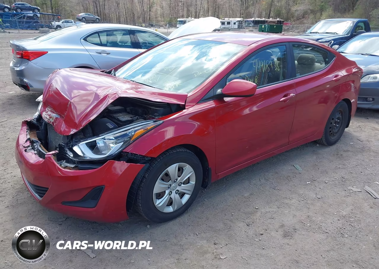 2016 Hyundai Elantra Se VIN:KMHDH4AE8GU619858 - 2