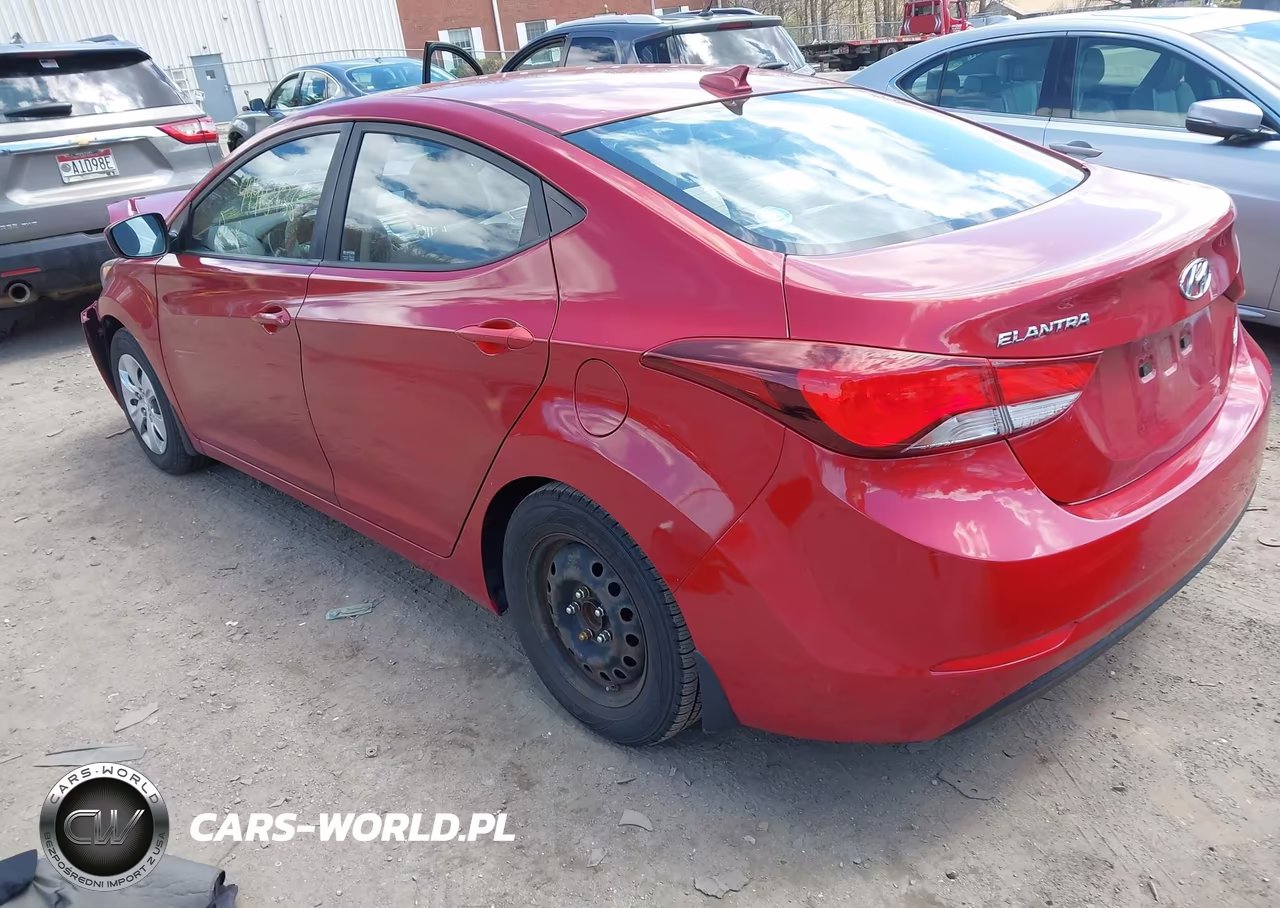 2016 Hyundai Elantra Se VIN:KMHDH4AE8GU619858 - 3