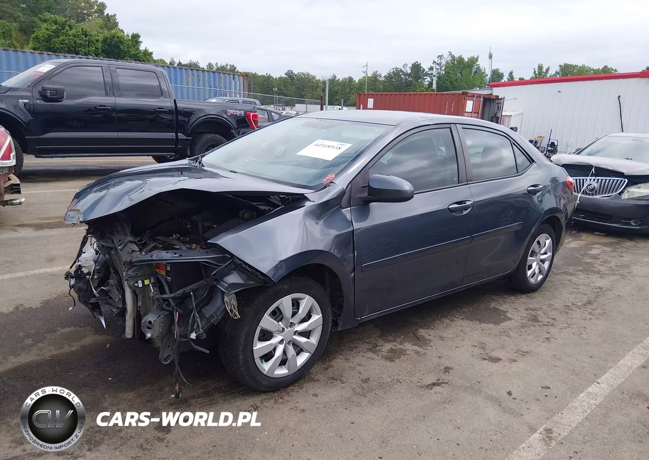 2016 Toyota Corolla Le VIN:5YFBURHE4GP565448 - 2