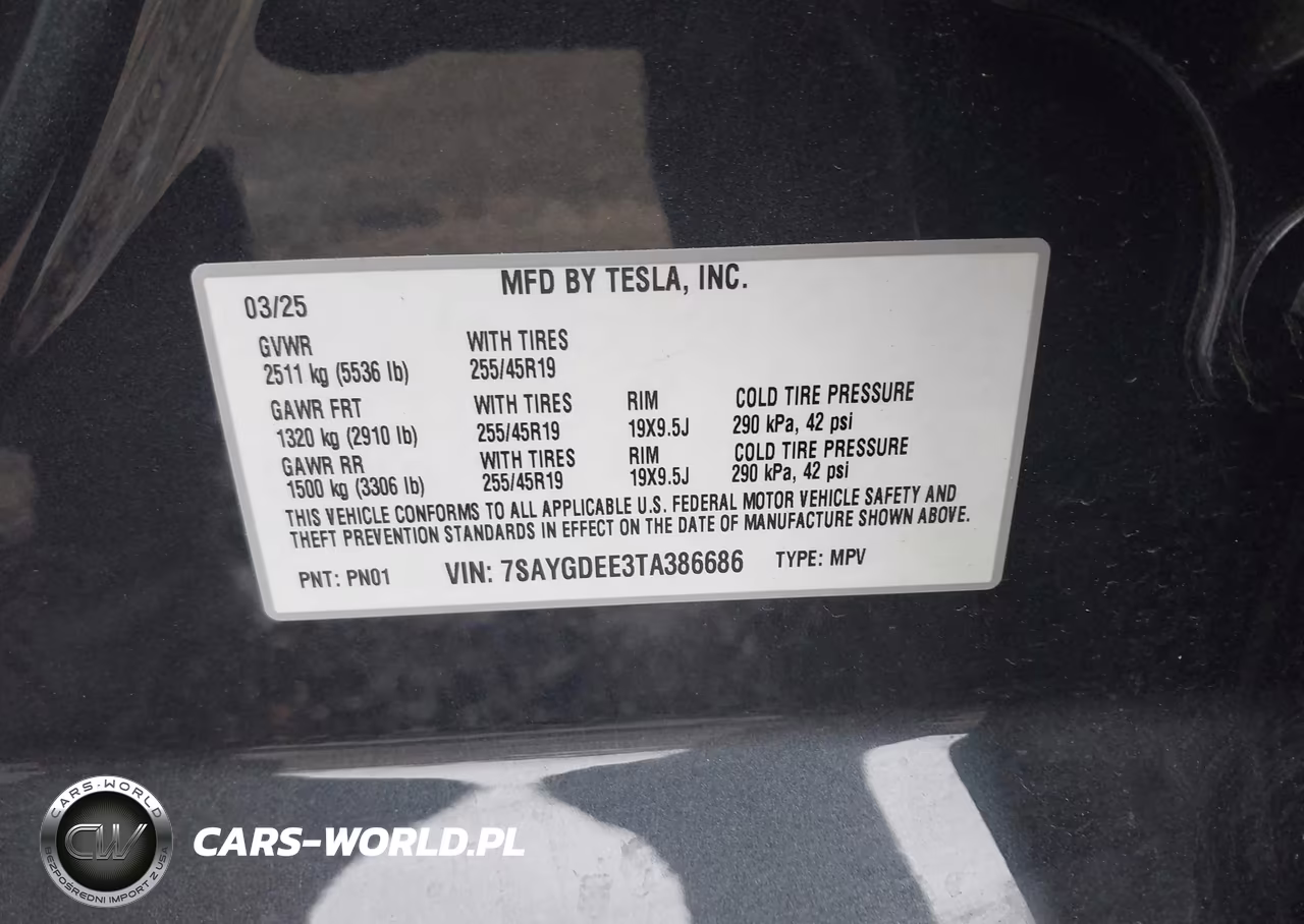 2026 Tesla Model Y All-Wheel Drive-Long Range Launch Series-Premium All-Wheel Drive VIN:7SAYGDEE3TA386686 - 9