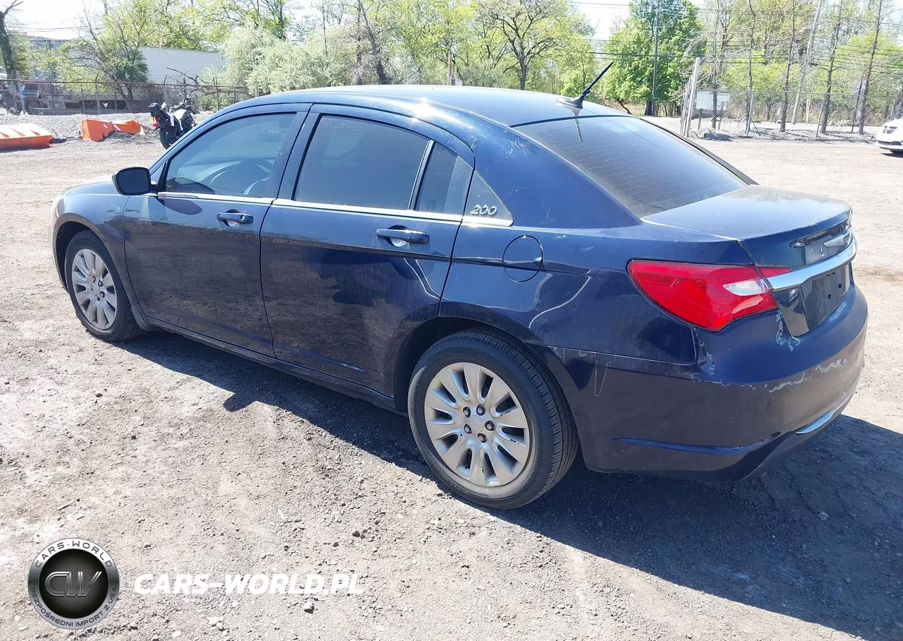 2013 Chrysler 200 Lx VIN:1C3CCBAG9DN726979 - 3