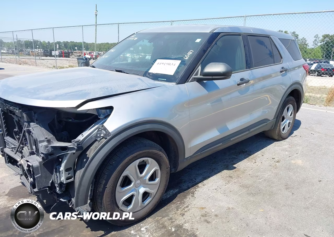 2021 Ford Police Interceptor Utility VIN:1FM5K8AB3MGA65187 - 2