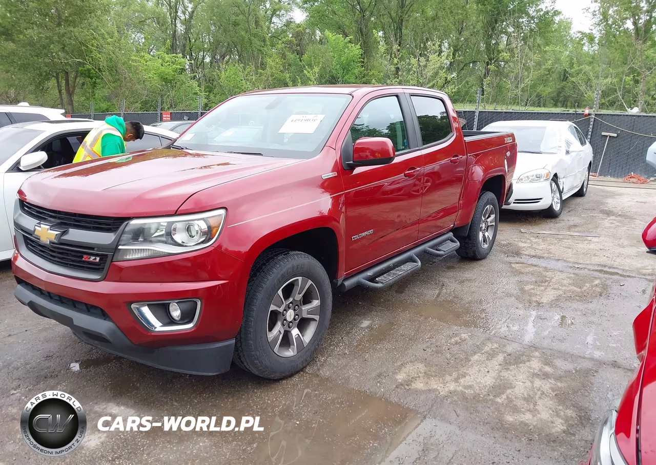 2017 Chevrolet Colorado Z71 VIN:1GCPTDE13H1207289 - 2
