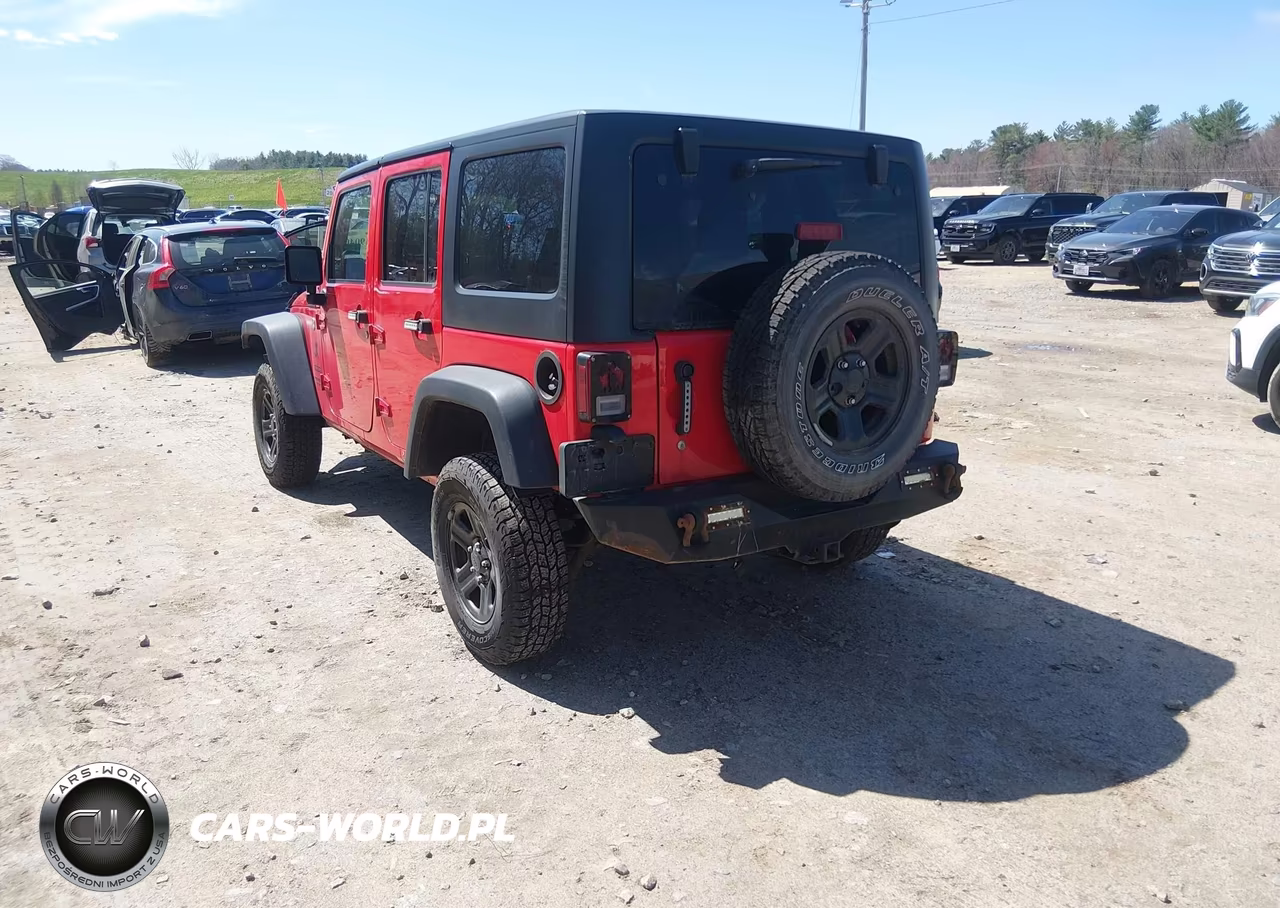 2016 Jeep Wrangler Unlimited Sport VIN:1C4BJWDG8GL190235 - 3