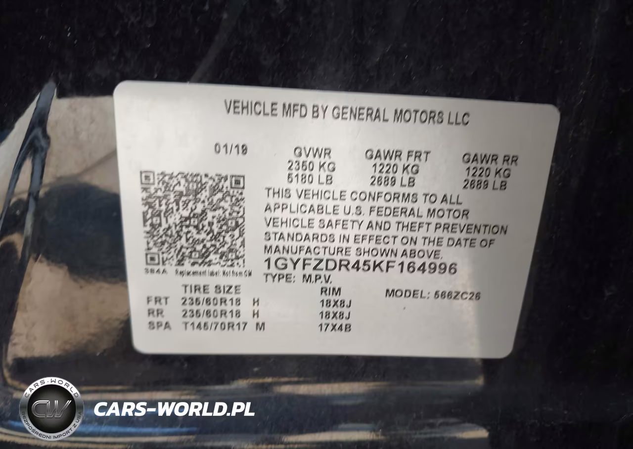 2019 Cadillac Xt4 Premium Luxury VIN:1GYFZDR45KF164996 - 9