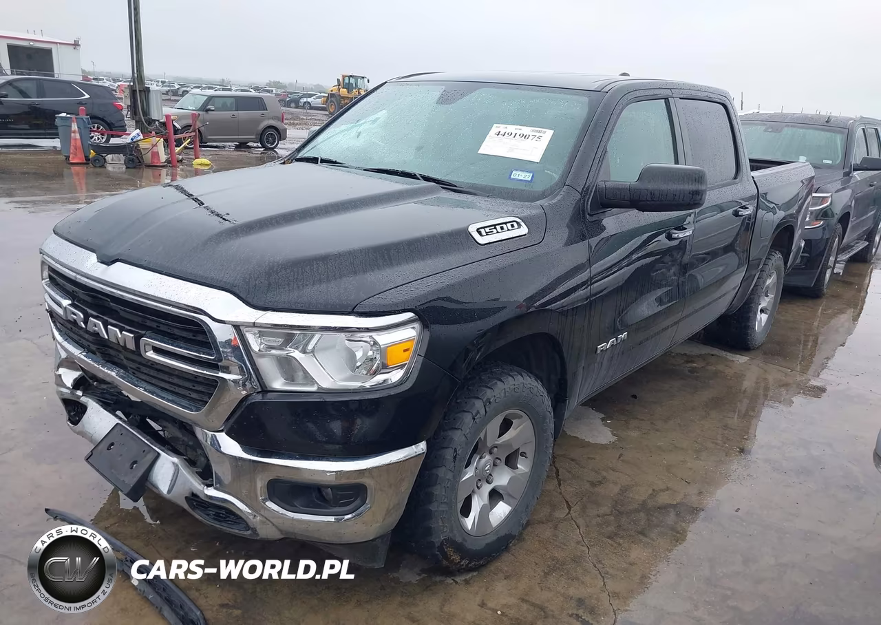 2019 Ram 1500 Big Horn-Lone Star 4X4 5'7 Box VIN:1C6RRFFGXKN819258 - 2