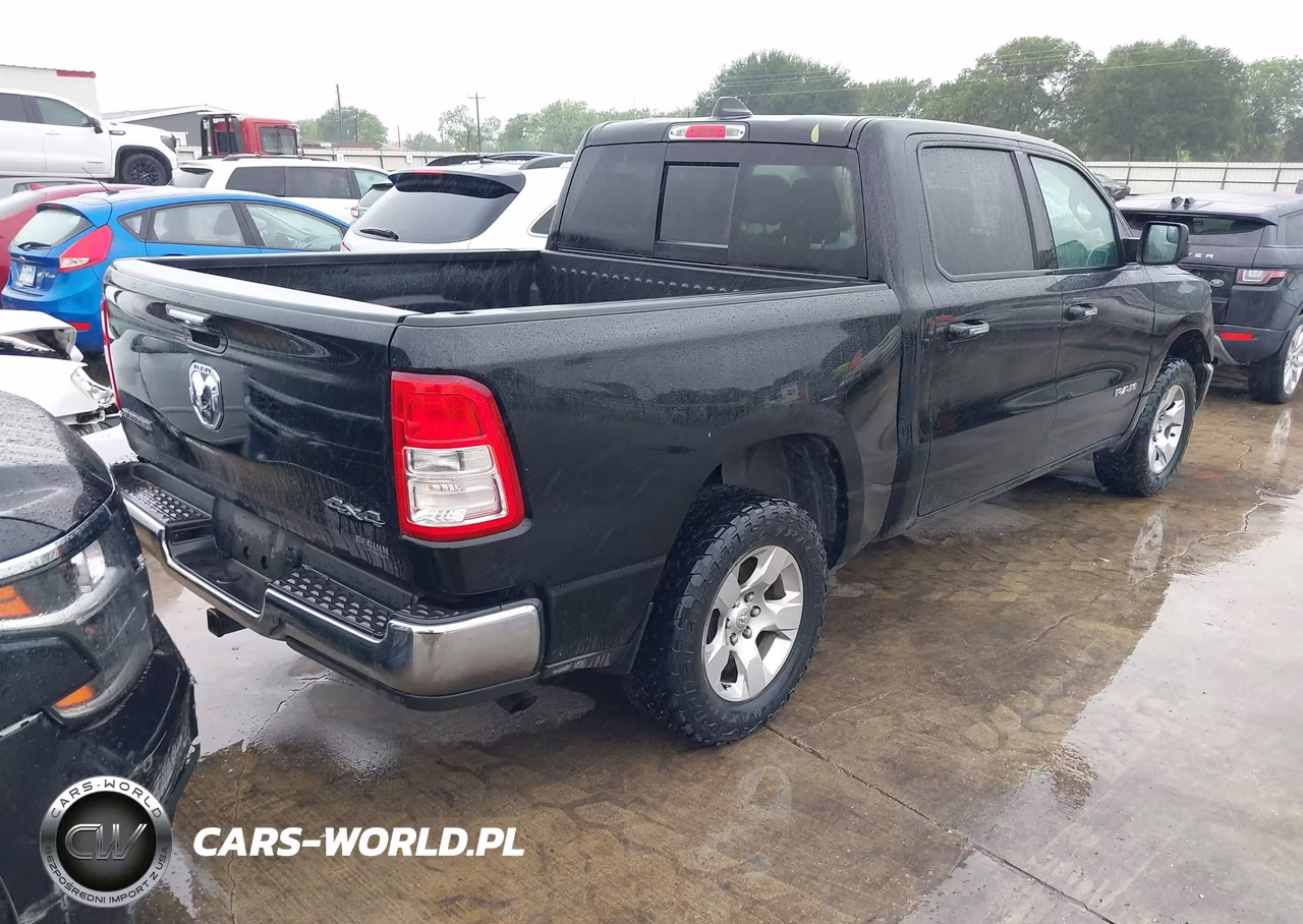 2019 Ram 1500 Big Horn-Lone Star 4X4 5'7 Box VIN:1C6RRFFGXKN819258 - 4