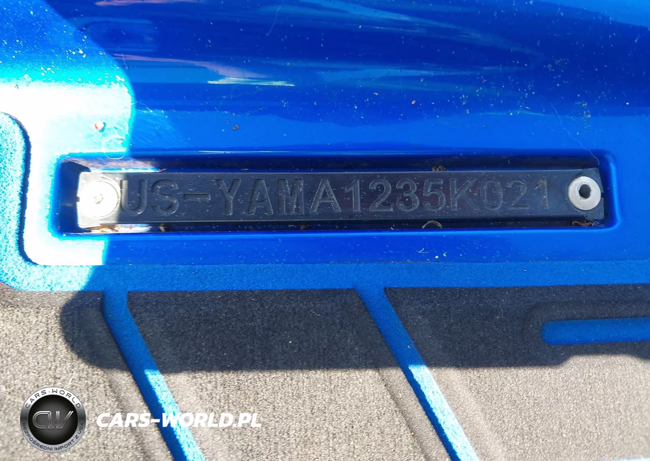 2021 Yamaha Vx Limited VIN:YAMA1235K021 - 9