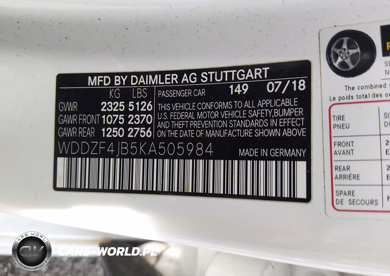 2019 Mercedes-Benz E 300 VIN:WDDZF4JB5KA505984 - 9