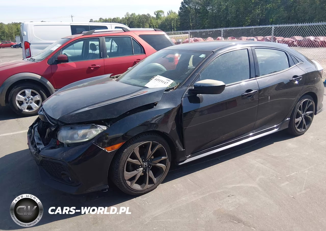 2017 Honda Civic Sport VIN:SHHFK7H4XHU229107 - 2