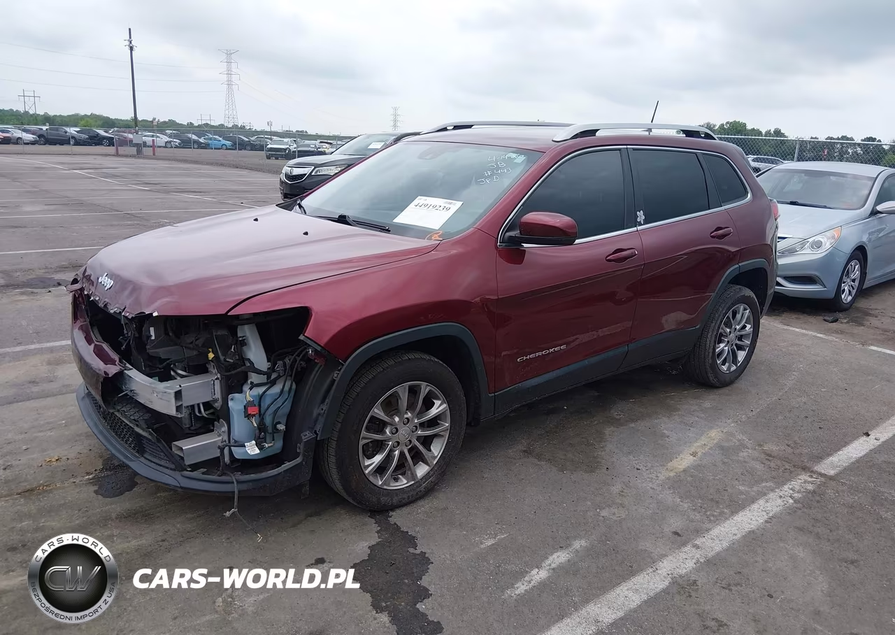 2021 Jeep Cherokee Latitude Plus Fwd VIN:1C4PJLLB6MD211440 - 2