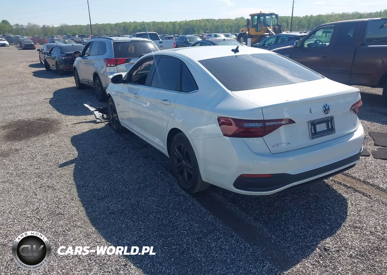 2024 Volkswagen Jetta 1.5T Se VIN:3VW7M7BU2RM027168 - 3