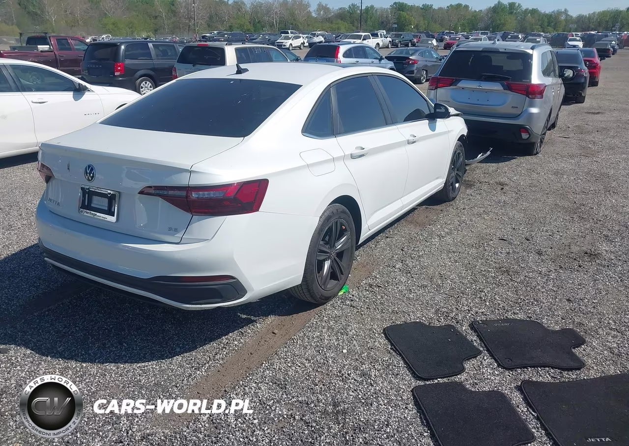 2024 Volkswagen Jetta 1.5T Se VIN:3VW7M7BU2RM027168 - 4