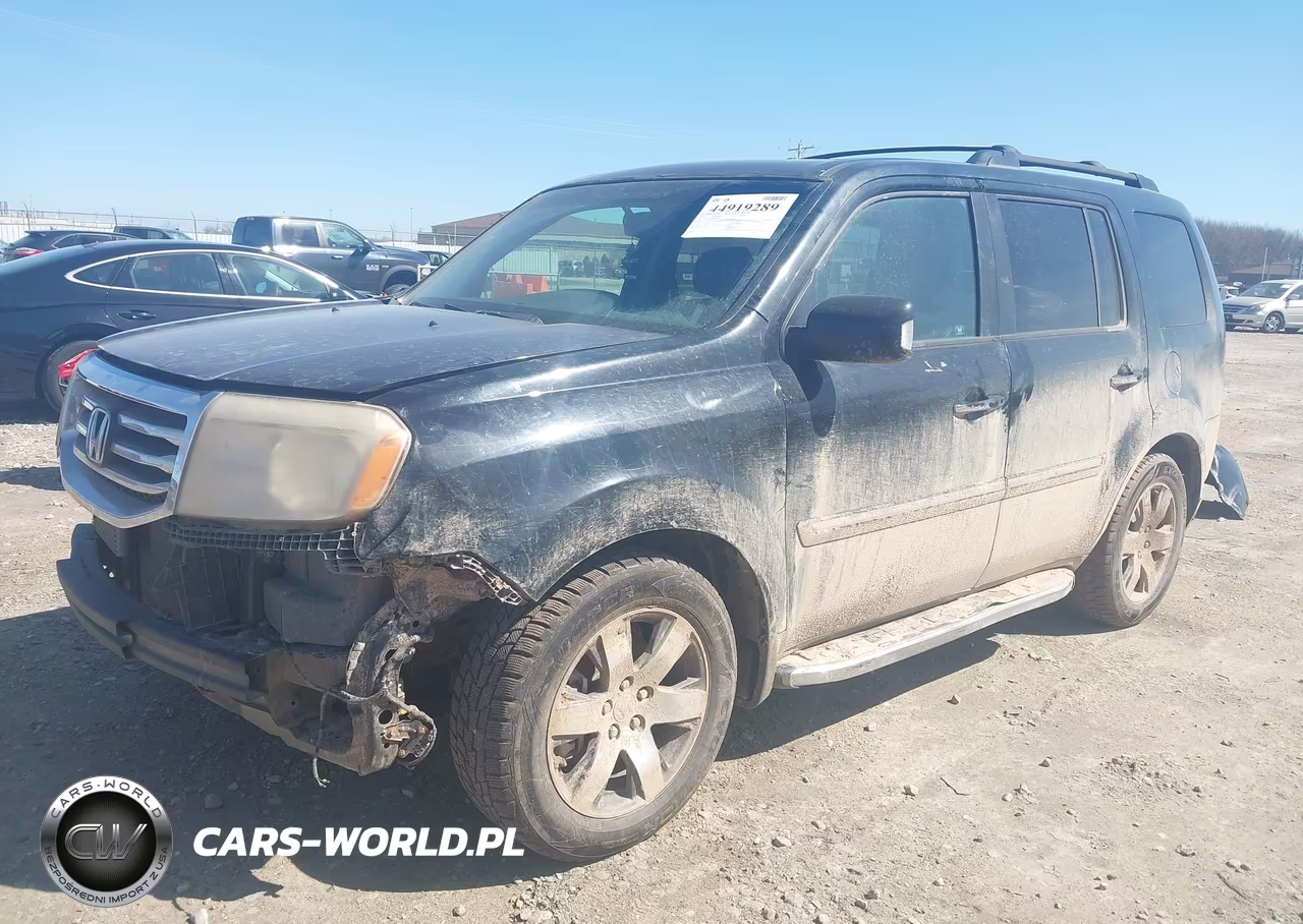 2012 Honda Pilot Touring VIN:5FNYF4H90CB019732 - 2