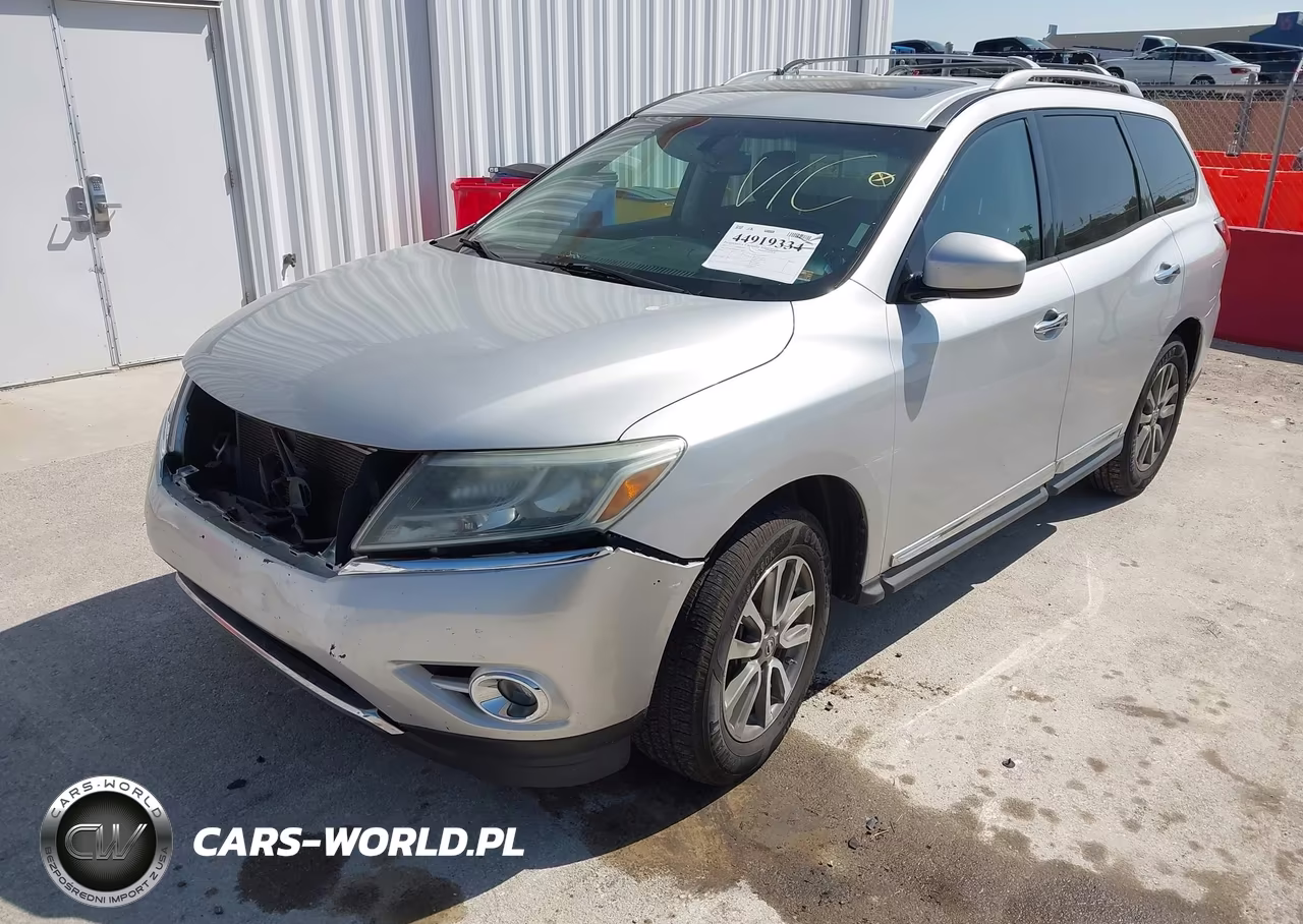 2013 Nissan Pathfinder Sl VIN:5N1AR2MM4DC630851 - 2